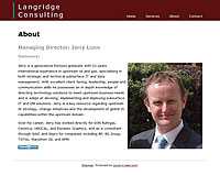 Langridge Consulting website