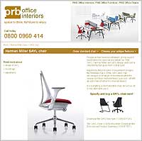 Screenshot of PRB SAYL site