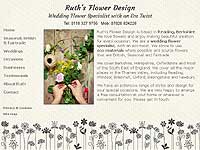 Screenshot of Ruth's Flower Design site